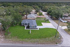 Drone View of Model Home